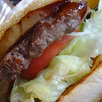 BELLOWS BURGER - エッグ&パインバーガー1180円税込