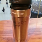 STARBUCKS COFFEE - 姪っ子にもらった、ダンブラー持参で訪問