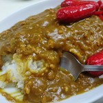 ライスカレー まんてん - ねっとりいつもの挽肉カレー！