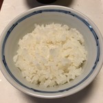 鰻はし本 - 白飯