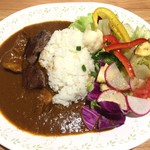 あぐれあーぶる - ステーキカレー