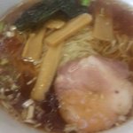 曙一番 - ラーメンセット　７５０円(半チャーハン付)