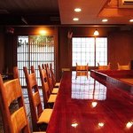 草喰 なかひがし - カウンター席