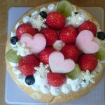 クレープリー チロル - 御飯大盛りオリジナルbirthdayミルクレープオーダー❤