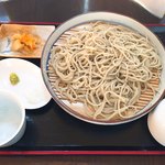 蕎麦の里 びばいろ - もりそば(細打ち)大  750円