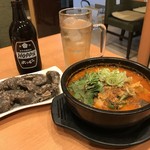 韓国料理 味加 - スンデとスンデクッ