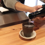 Sumiyaki Toritaka - 日本酒：根知男山 純米大吟醸 耕地/渡辺酒造店(新潟)