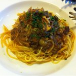 Est.Est - 牛ミンチとキノコのボロネーゼ 〜赤ワイン,トマトソース〜