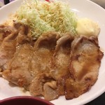 めしや 55 - ★本日の日替り定食　デラックス 豚しょうが焼き（720円）★