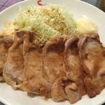 めしや 55 - ★本日の日替り定食　デラックス 豚しょうが焼き（720円）★