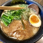 Mendokoro Akatsuki - 暁ラーメン860円＋半玉55円