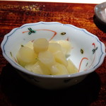 菊鮨 - ◆ガリ、好みです。