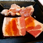 熟成焼肉いちばん - 最初のノルマのお肉