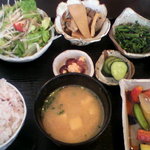 FUKU豆 - 赤魚と海老の黒酢あんかけランチ②