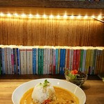 ことばのはおと - ココナッツカレー￥800(サラダつき)