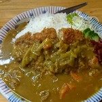 中華飯店青柳 - カツカレー ９７０円