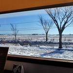 焼肉処いっとう - 座卓席の窓からの眺め