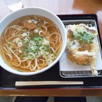 めん塾 - 盛合わせ天うどん