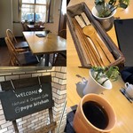 ププ　キッチン - お店の内観と入り口