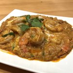 イサーン - エビのカレー炒め　税込1,650円