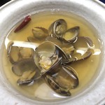 季節料理　藤 - アサリの酒蒸し