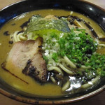 raxamenkinoko - 黒真空蕎麦