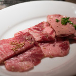 昇家 - 2017.12 本日の切落としの盛り合わせ 通称“キリモリ”（440円）