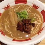 麺屋人生 - 黒系徳島ラーメンのカタ（税込580円）