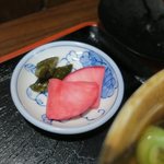 味処花しょく - 自家製漬物美味