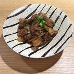 分讃岐うどんあ季 時譚 - 牛スジの煮込み