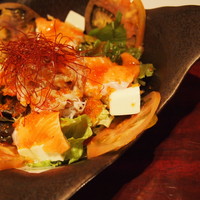 海鮮原始焼 ろば炭魚 赤羽本店 - 贅沢サラダ