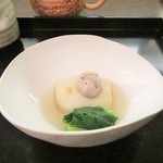 冨久屋 - ④里芋のおひたし