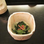 冨久屋 - ⑪春菊のお浸し