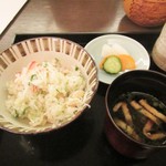 冨久屋 - ⑫お食事・蟹ご飯
