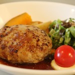 シロクマ食堂 - 黒豚１００％のハンバーグ（単品）