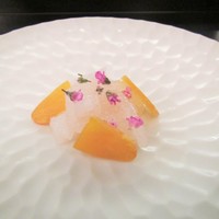 冨久屋 - ②白海老とイカのからすみ