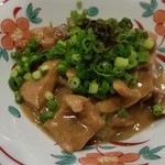 焼肉井とう - 2017/12/1 牛もつ味噌煮込み 650円