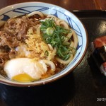 MarukameUDON - 肉玉レギュラーです。