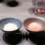 USHIGORO S. - イチジクのアイスクリーム、塩アイスクリーム