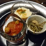 季節の前菜3種盛り合わせ