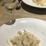 クラッティーニ - ルレクチェ（洋梨）の冷製スパゲッティーニ