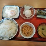 盛岡月が丘食堂 - 朝食セット（４００円）