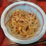 盛岡月が丘食堂 - もやしのナムル