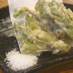 上州屋 - こしあぶら天ぷら５５０円★★★☆