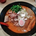 麺の極 はなみち - 激辛味噌（レベル１）