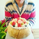 クレープリー チロル - birthdayミルクレープ(^○^)♪お誕生日おめでとう！！