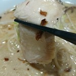 らーめん錦 - 鶏チャーシュー