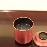 安久 - スタート：蟹で出汁をとった吸い物