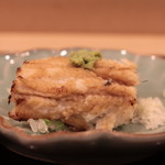 安久 - 煮穴子炙り栗の飯蒸し