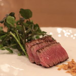 安久 - ヘレ肉の炭焼き